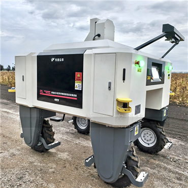 无人车式高通量表型采集分析平台（横跨式）