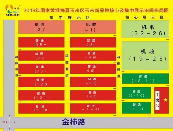 2019年国家黄淮海区玉米新品种展示示范观摩暨品种试验培训班在豫举行